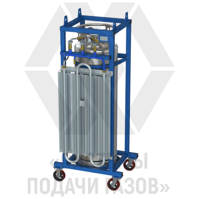 Газификатор холодный криогенный ГХК-0,210/2,3-10 с коллектором на 3 поста
